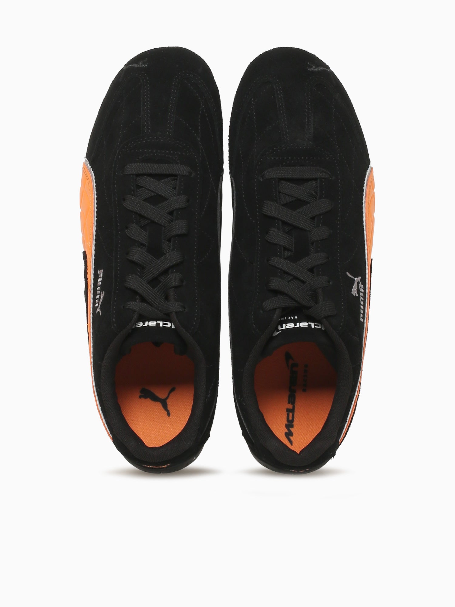 Mclaren Speedcat Blk Orange suede Black / 8 / M