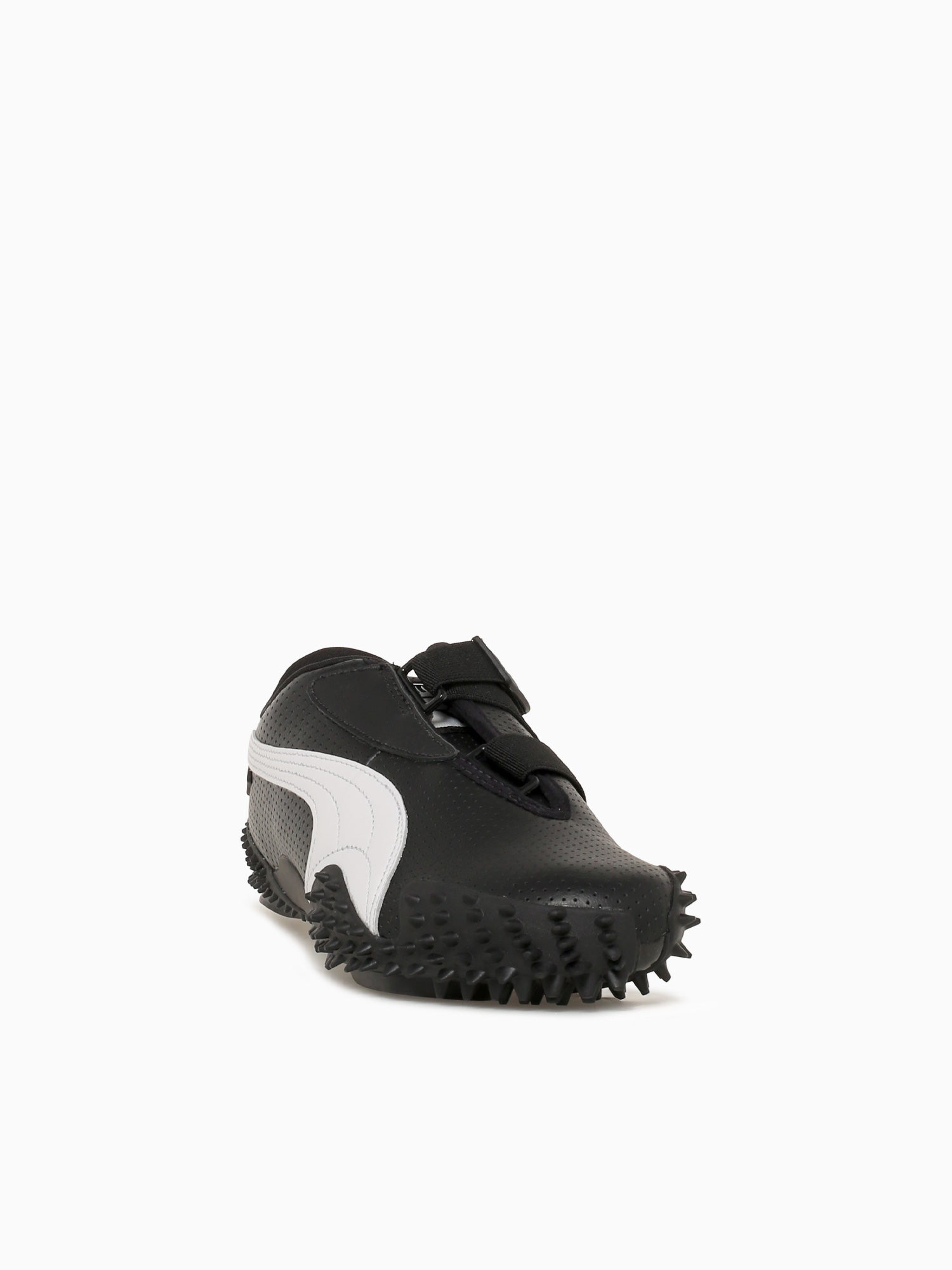 Monstro Perf Black White leather Black / 8 / M