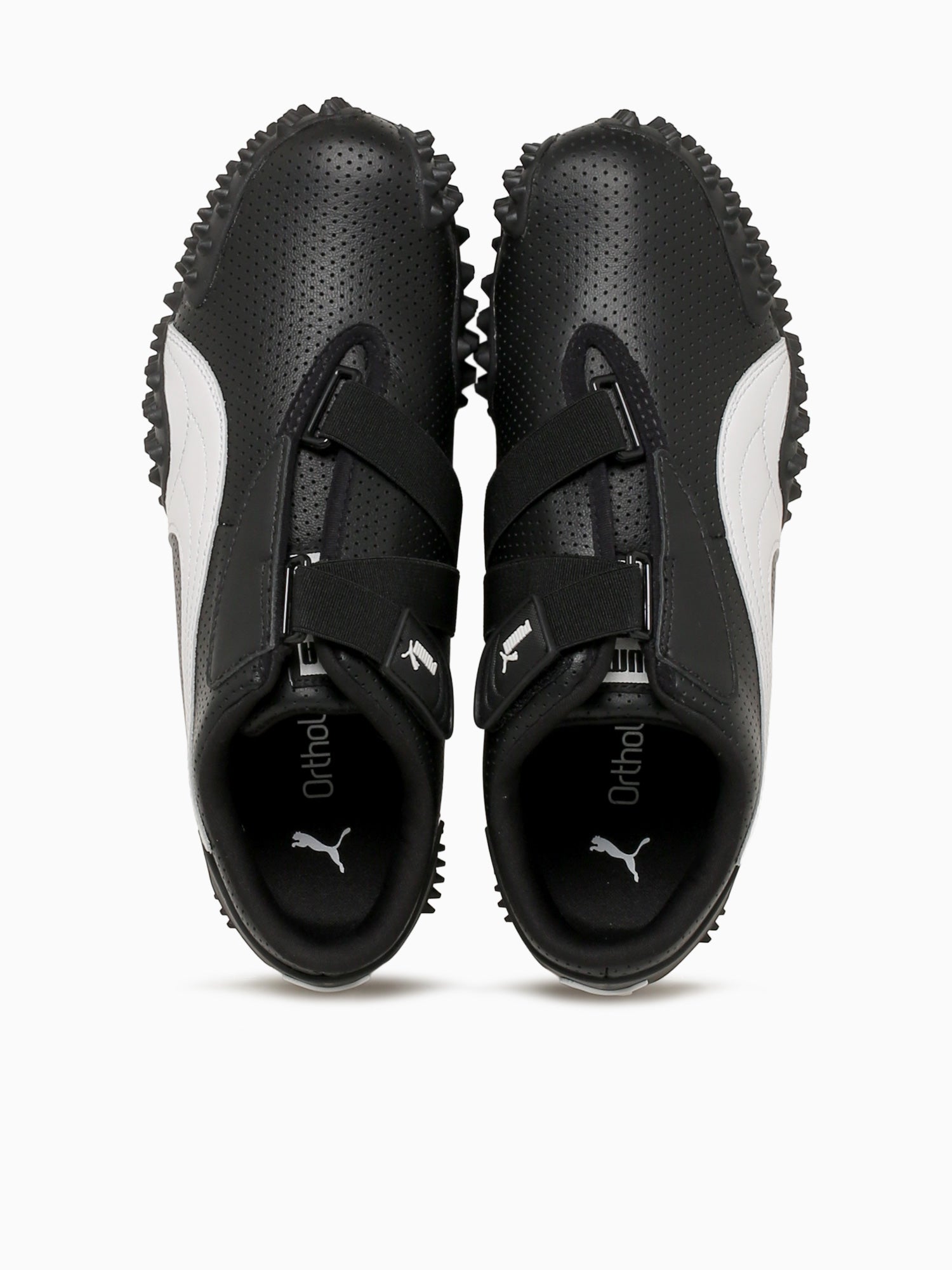 Monstro Perf Black White leather Black / 8 / M