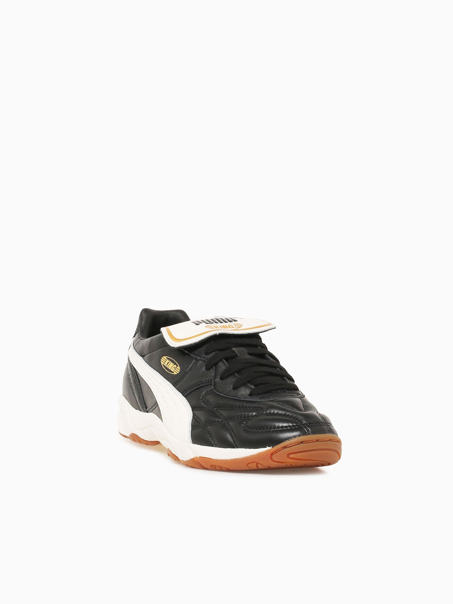 King Indoor Black White leather Black White / 8 / M
