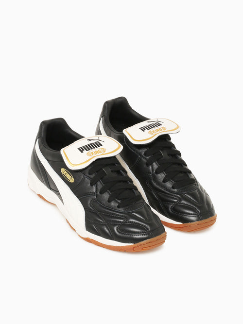 King Indoor Black White leather Black White / 8 / M