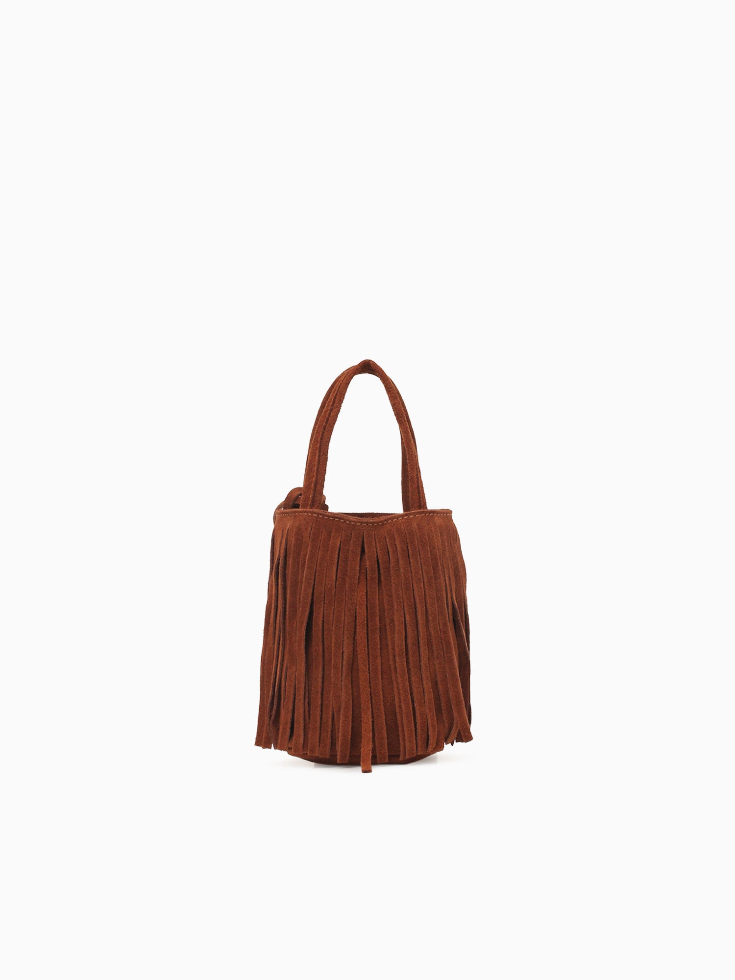 Mignon Fringe Cuoio Tan