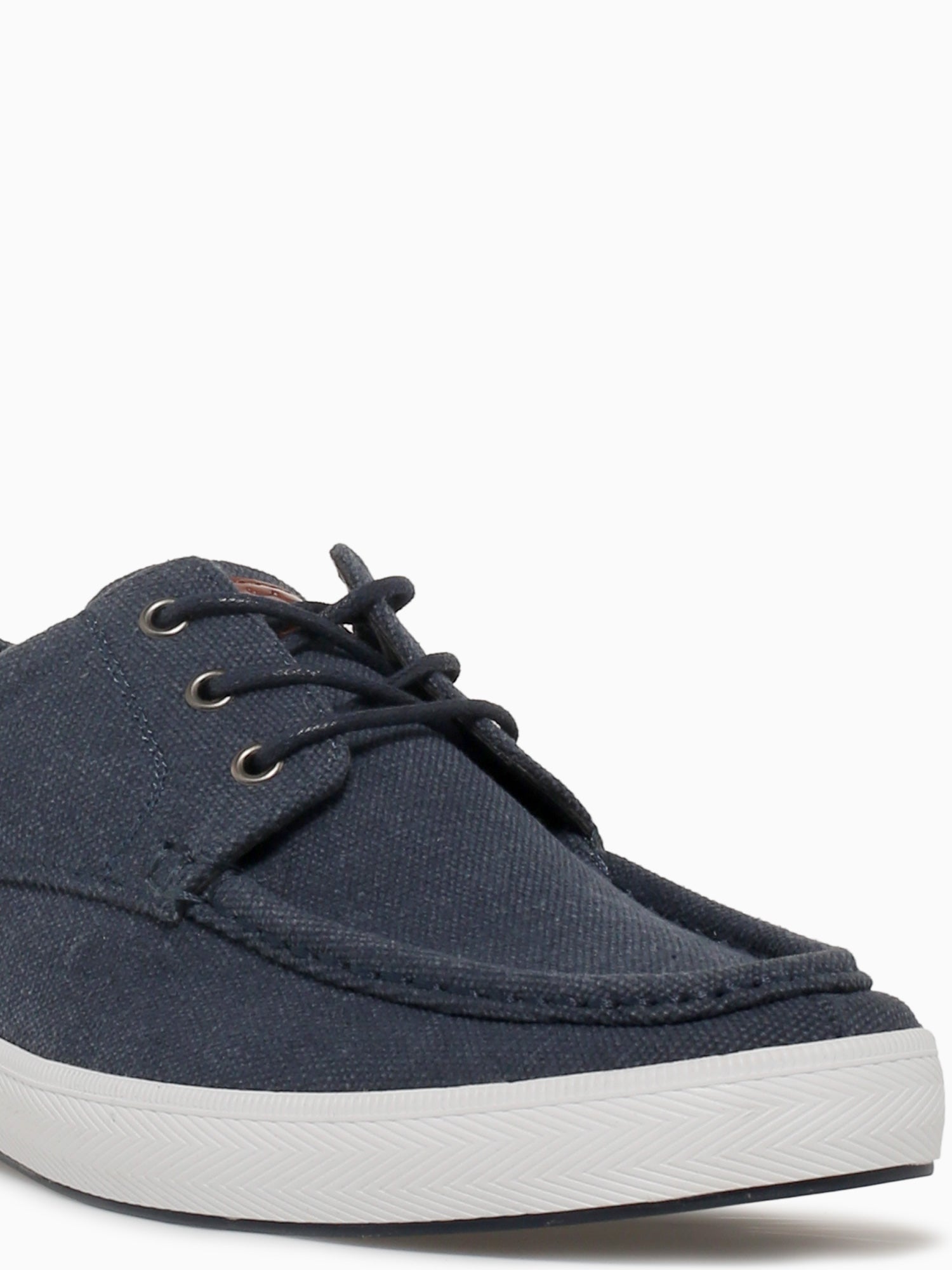 Angler Navy Tan canvas Navy / 7 / M