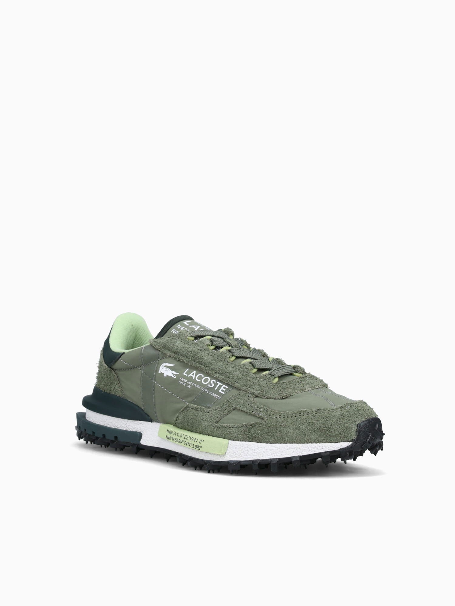 Elite Active Khk Wht nylon Dark Green / 8 / M