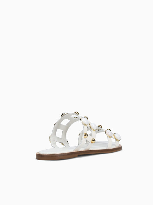 Cintia Off White Calf Off White / 5 / M