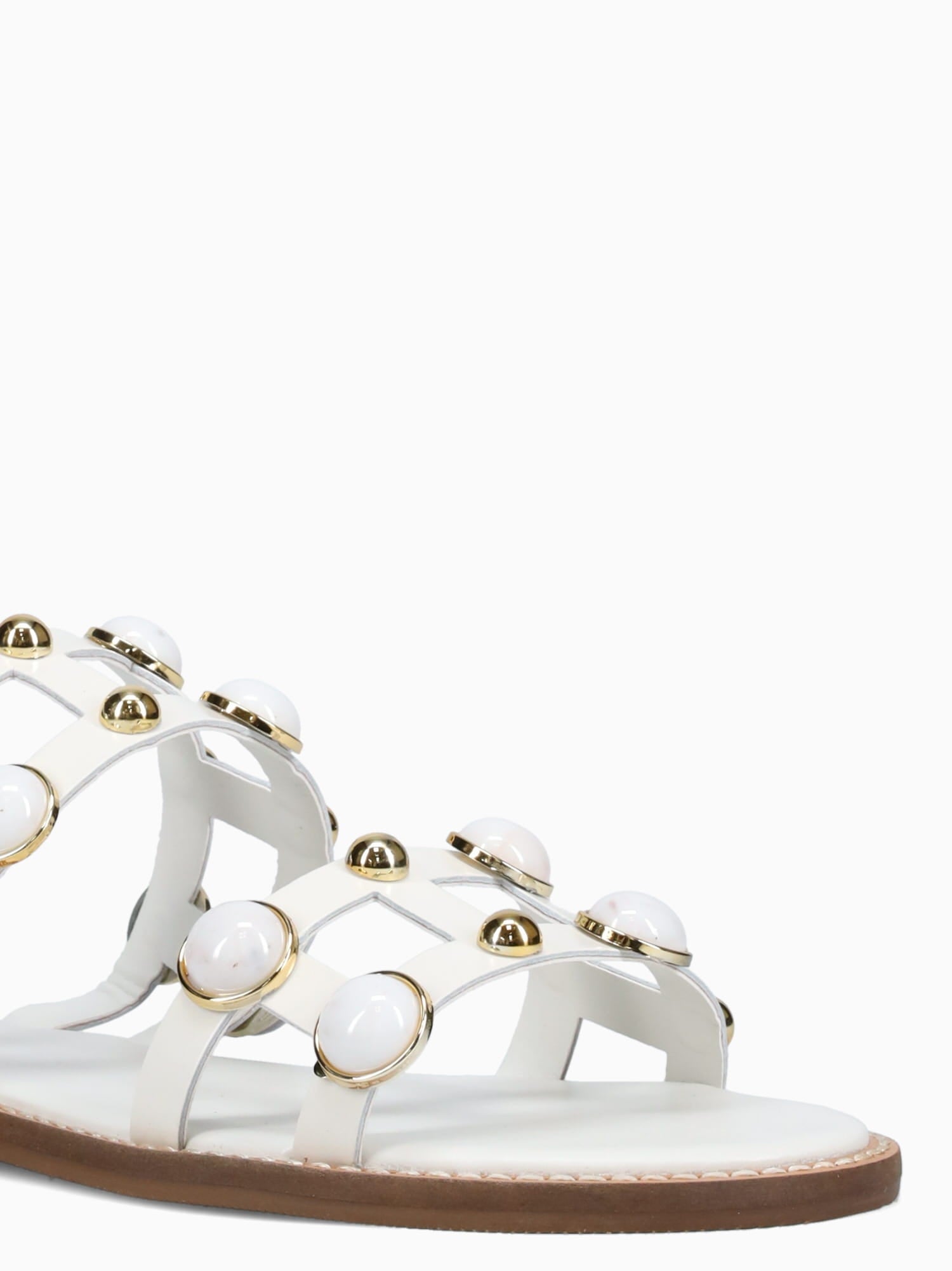 Cintia Off White Calf Off White / 5 / M