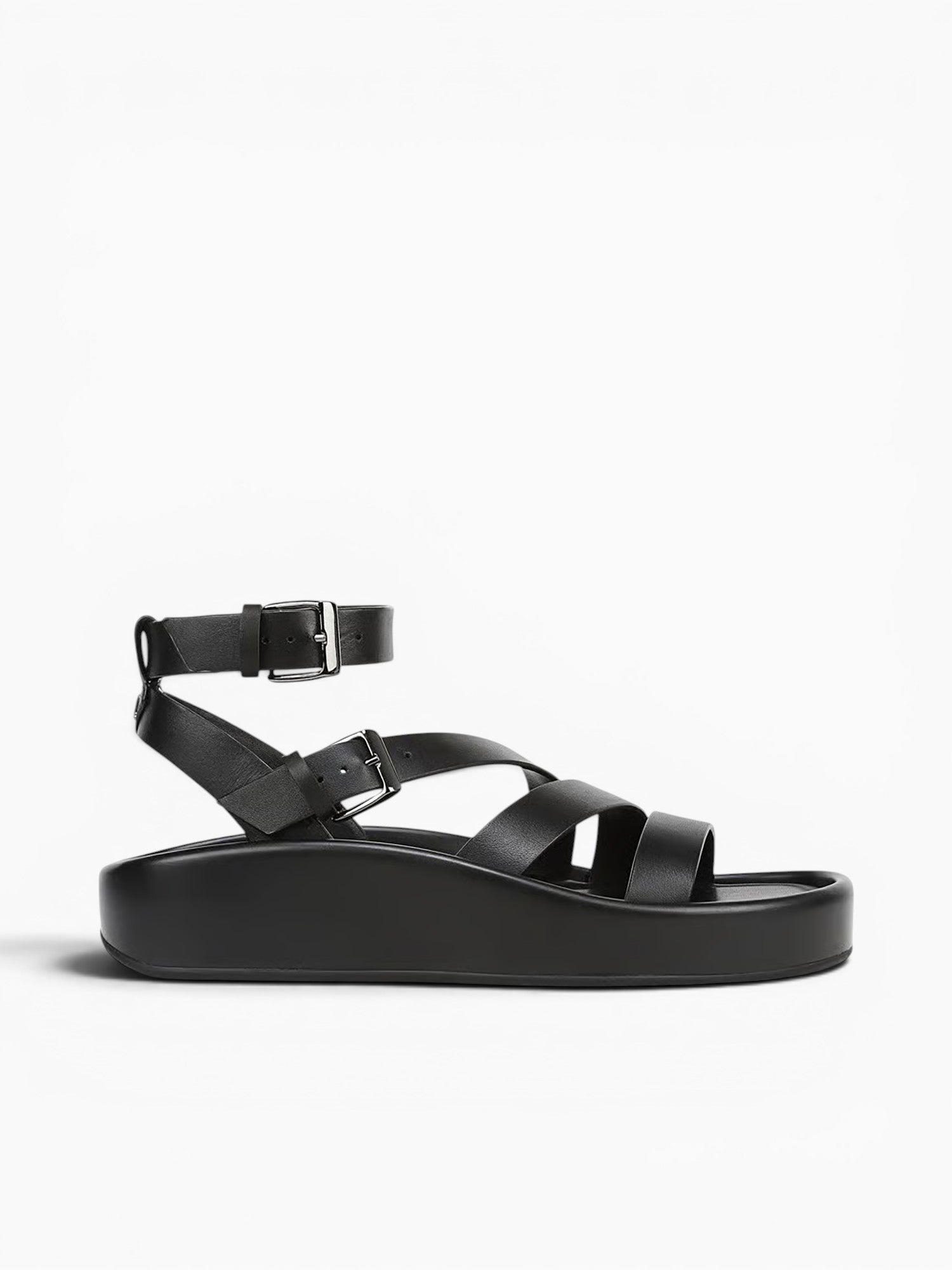 Sosweet Black Leather Black / 5 / M