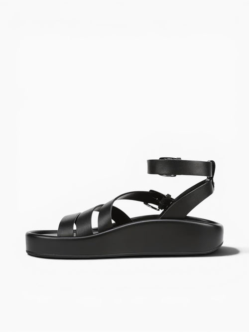 Sosweet Black Leather Black / 5 / M