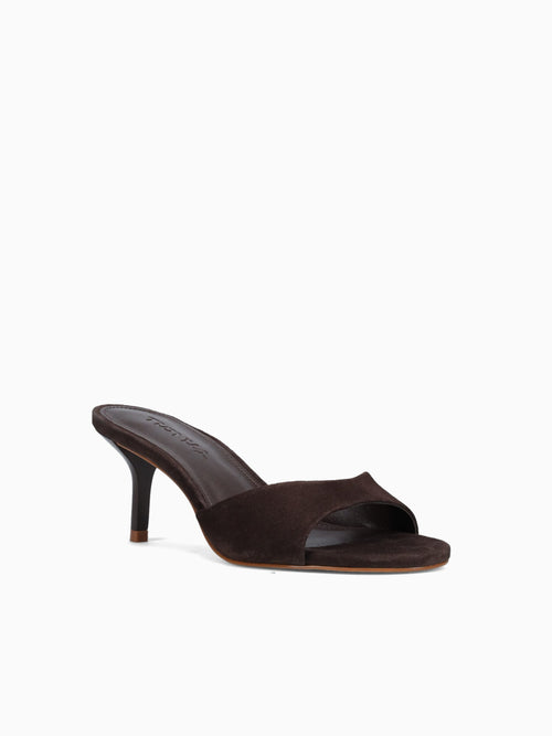 Maarva Dk Brown Kid Suede Dark Brown / 5 / M