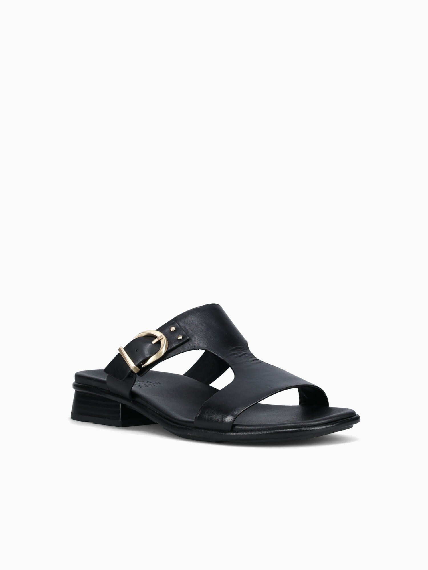 Beach Black Leather Black / 5 / M