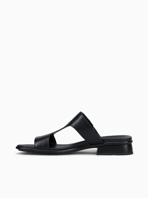 Beach Black Leather Black / 5 / M