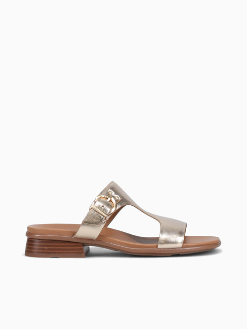 Beach Light Champagne Leather Champagne / 5 / M