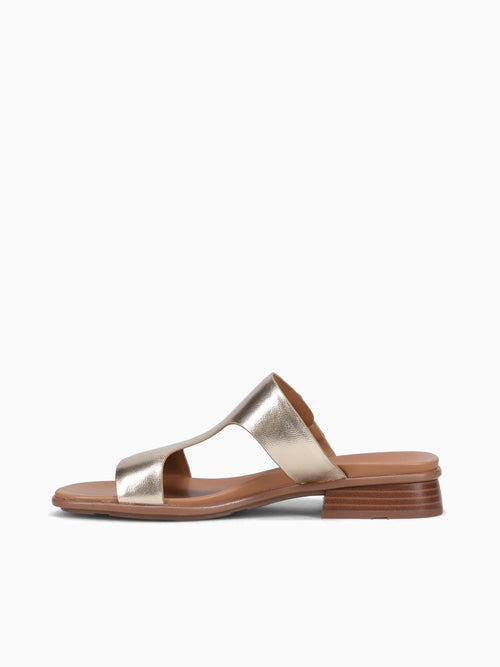 Beach Light Champagne Leather Champagne / 5 / M