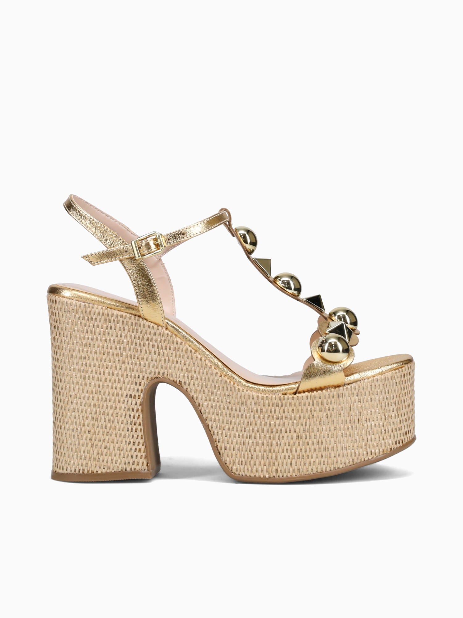 Phillippa Gold Crystal Leather Gold / 5 / M