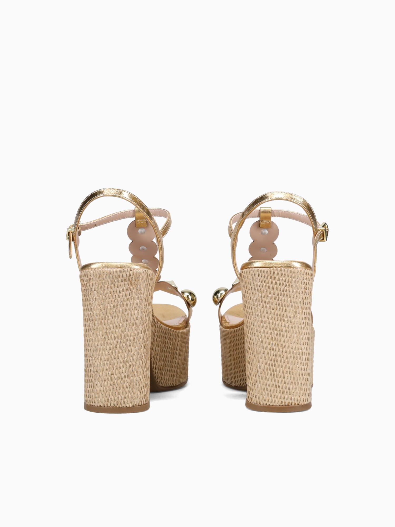 Phillippa Gold Crystal Leather Gold / 5 / M