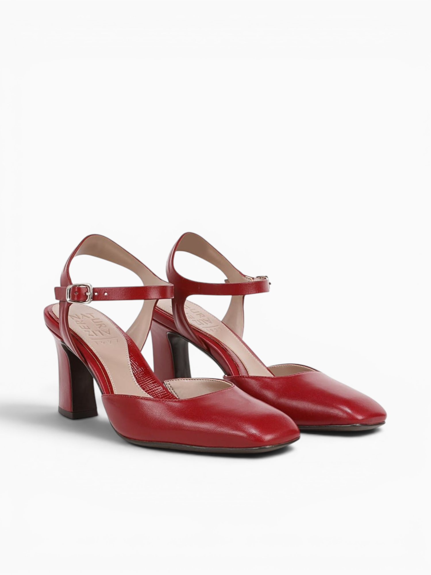 Frankie Red Leather Red / 5 / M