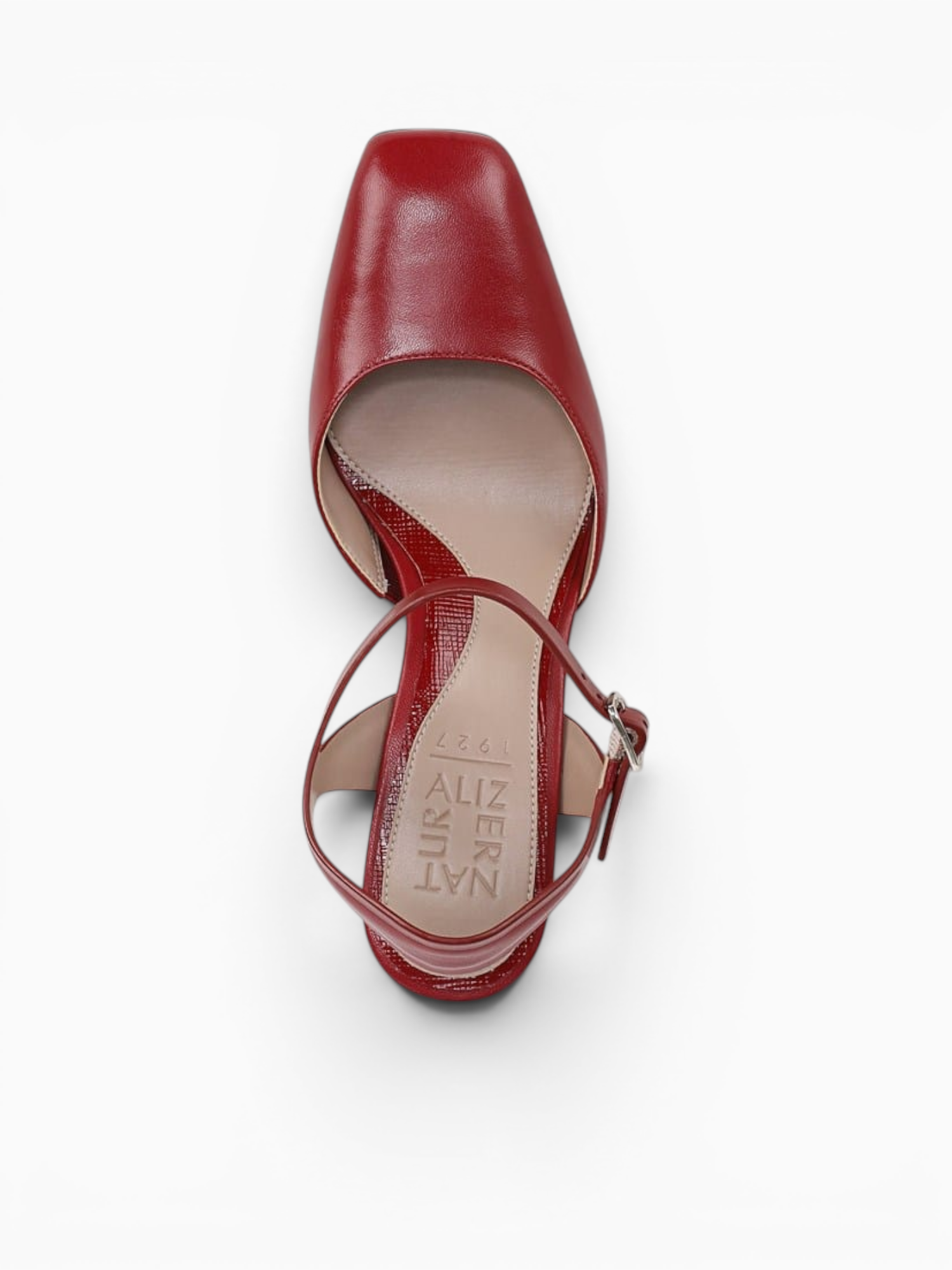Frankie Red Leather Red / 5 / M