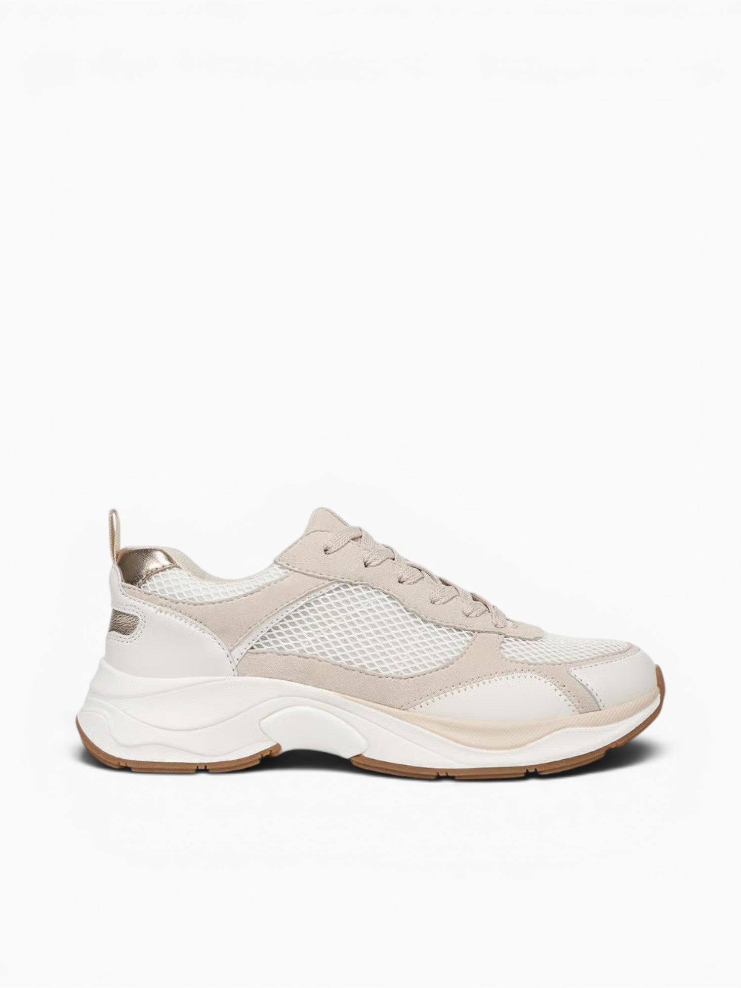Zoie White Porcelain leather Fabric White Multi / 5 / M