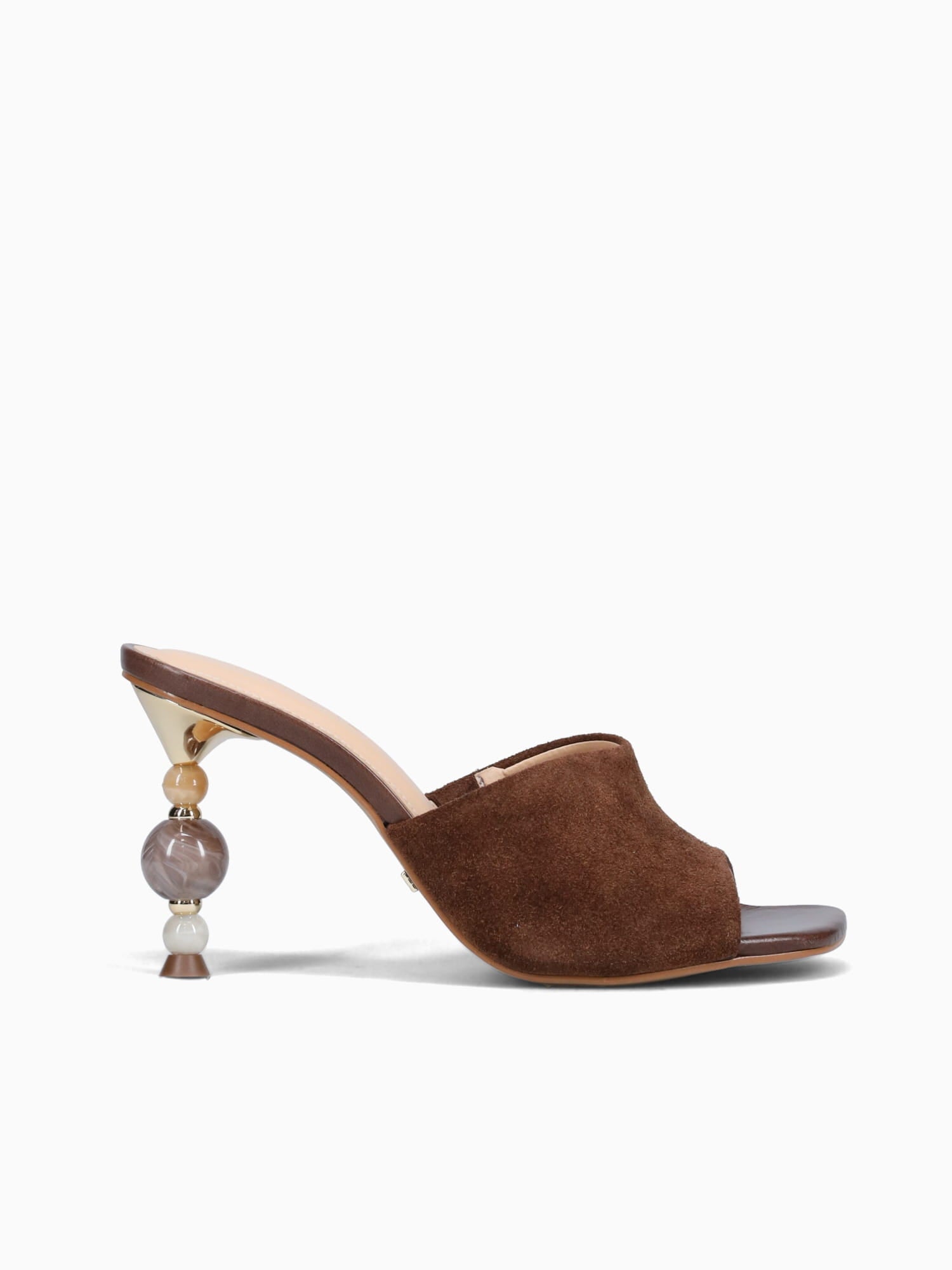 Isolde Brownie Suede Leather Brown / 5 / M