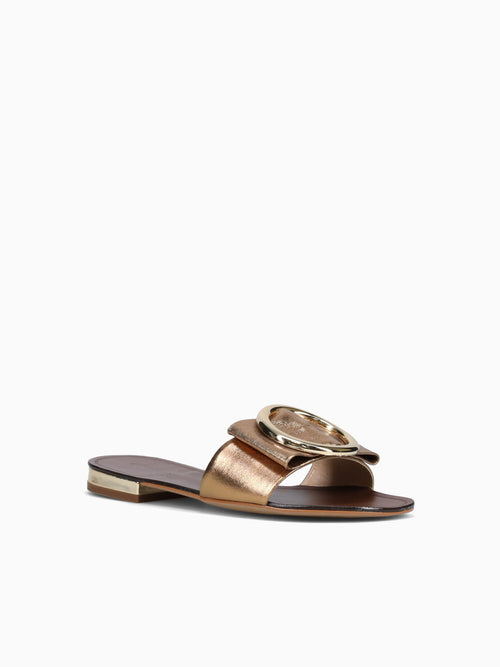 Eleanor Bronze Cristal Leather Bronze / 5 / M