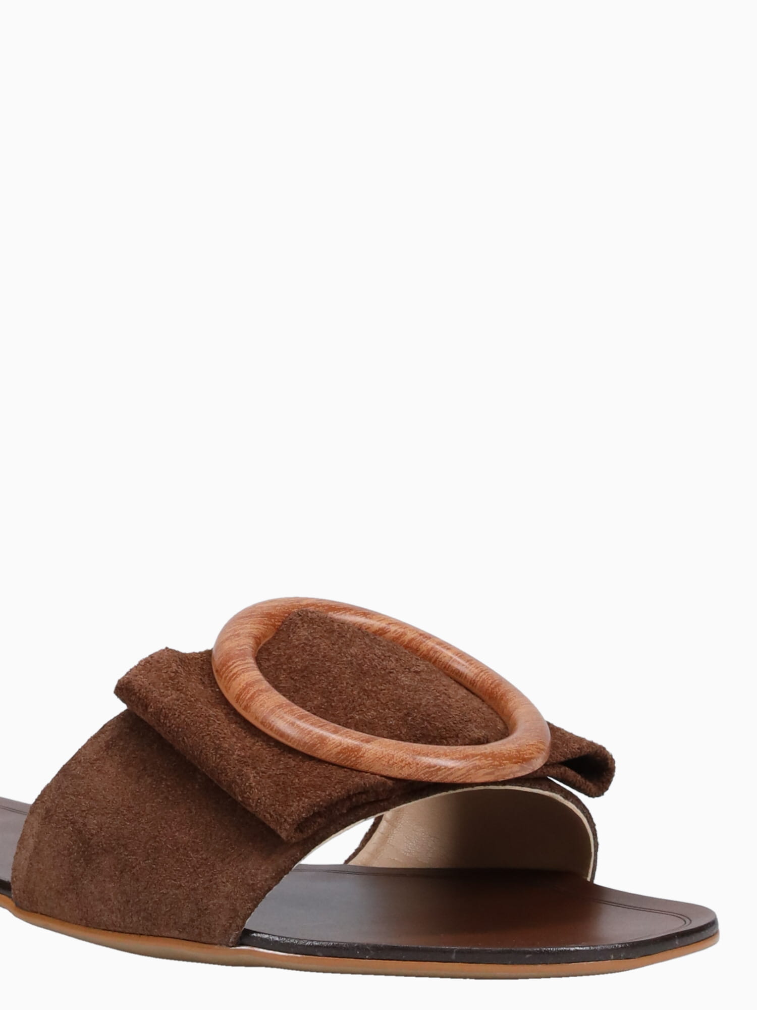 Eleanor Brownie Suede Leather Brown / 5 / M