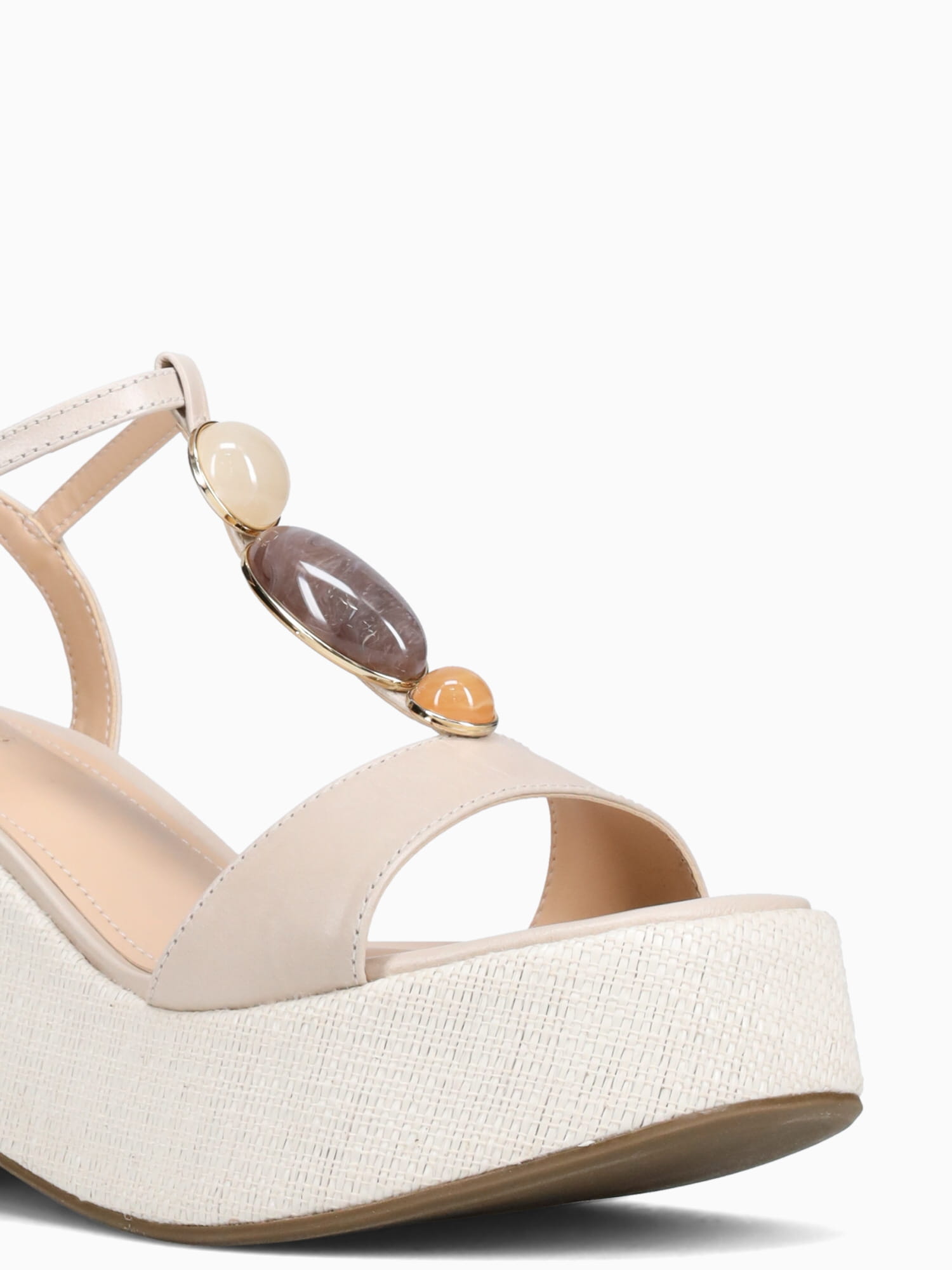 Margery Off White Torino Leather Off White / 5 / M