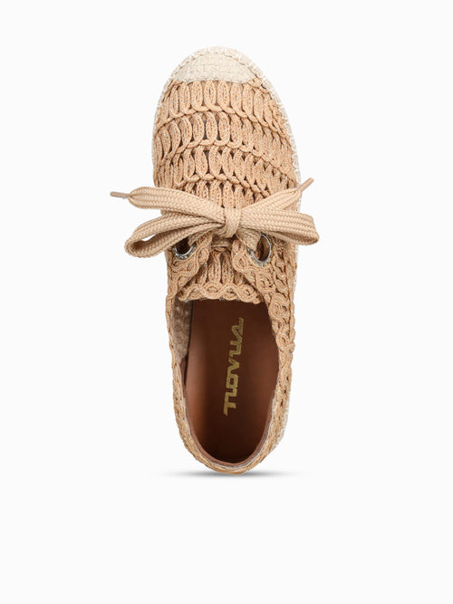 Eleini Beige Hilo Brilhoso Beige / 5 / M