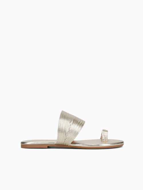 Leonori Ouro Light Metallic Gold / 5 / M