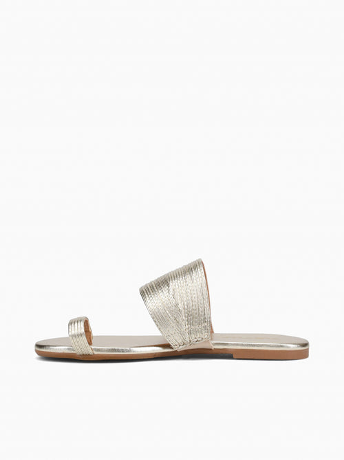 Leonori Ouro Light Metallic Gold / 5 / M