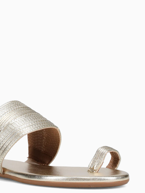 Leonori Ouro Light Metallic Gold / 5 / M