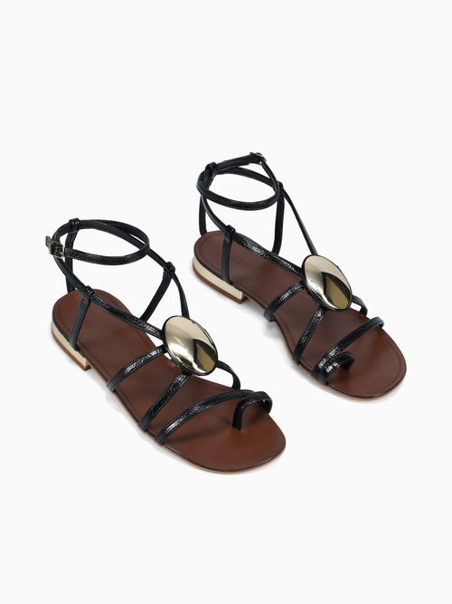 Ricarda Preto Verniz Black / 5 / M