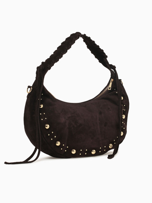 Lunaira Shoulder Bag Cioccolato Dark Brown