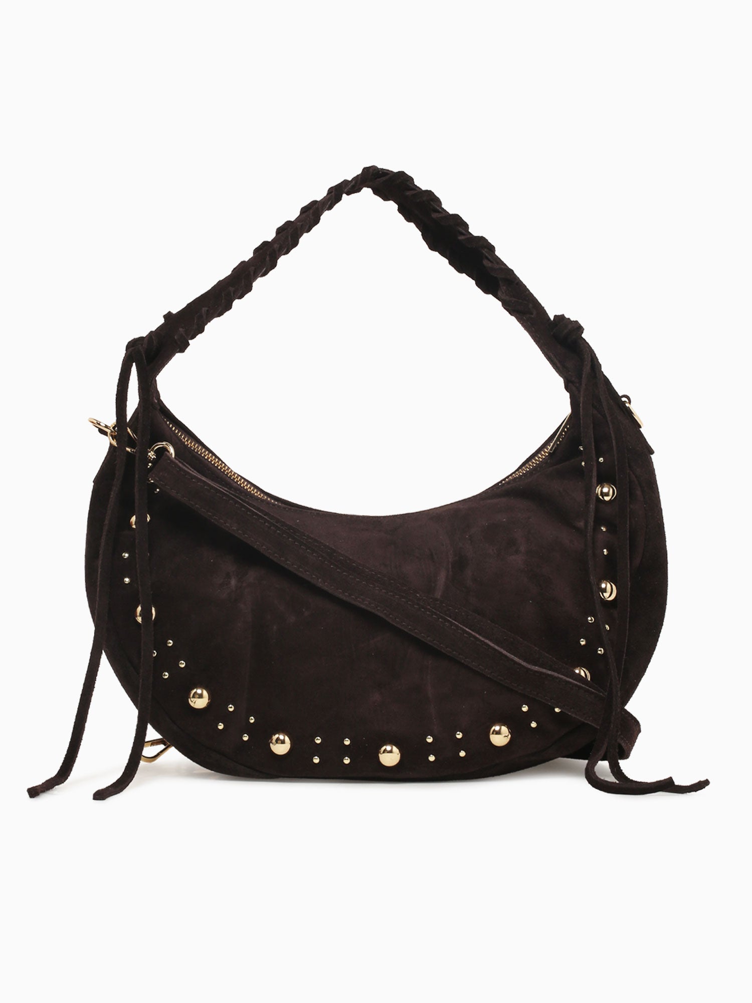 Lunaira Shoulder Bag Cioccolato Dark Brown