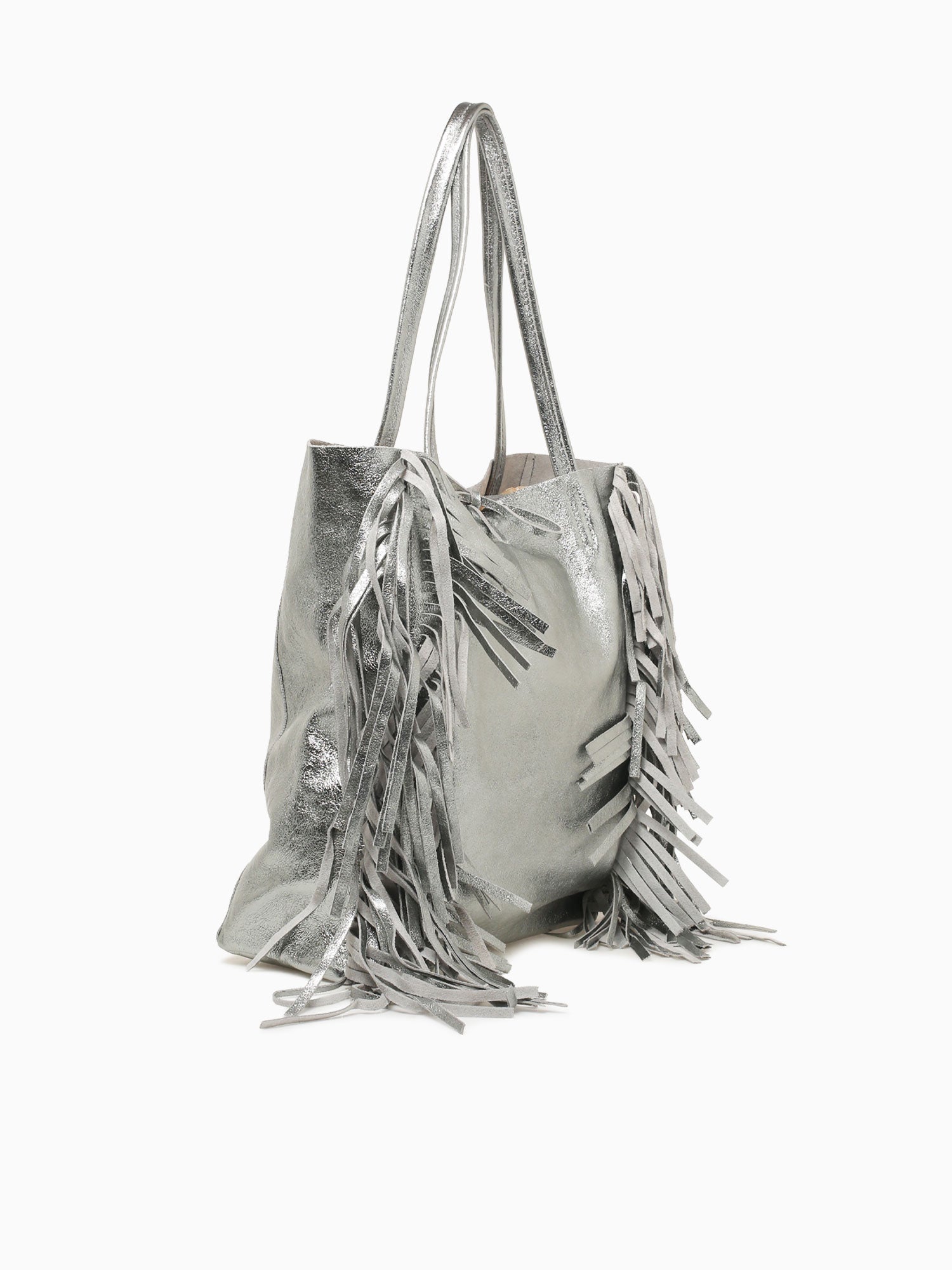 Shopper Big Boho Tote Acciao Grey