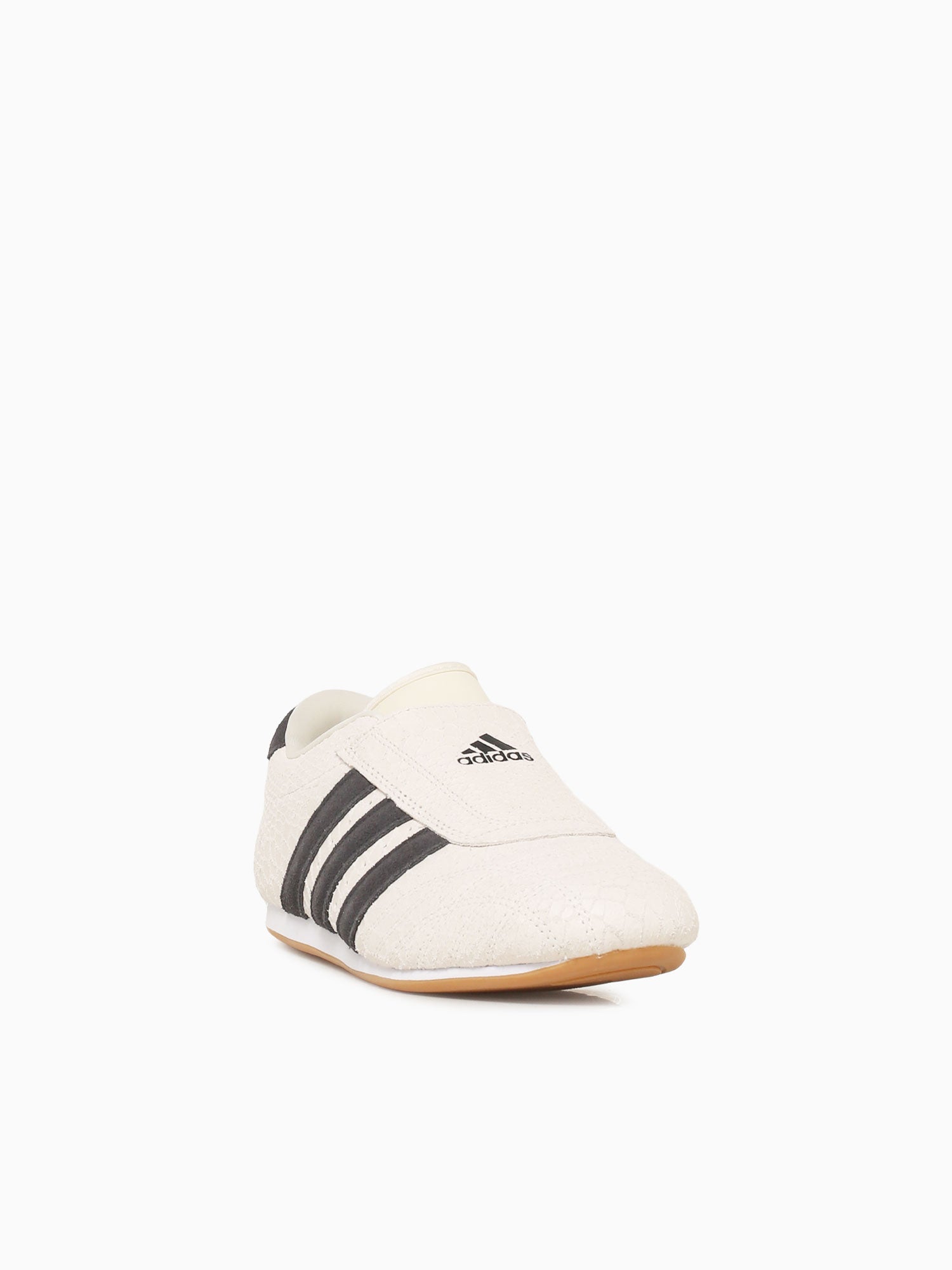 Taekwondo W Cream White Black leather Off White / 5 / M
