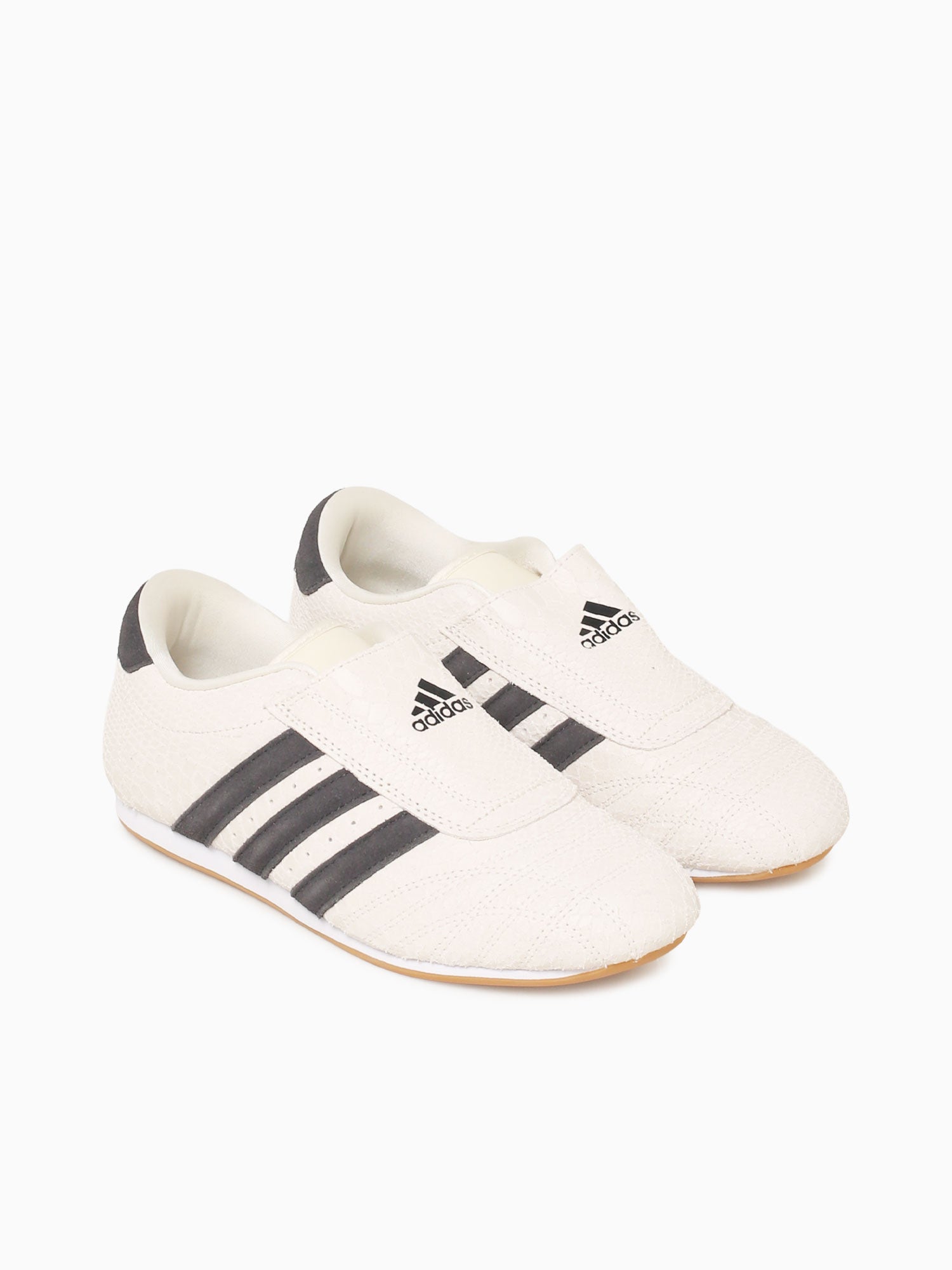 Taekwondo W Cream White Black leather Off White / 5 / M