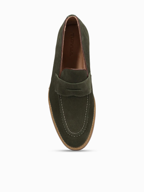 Frank Azeitona Green Suede Green / 7 / M