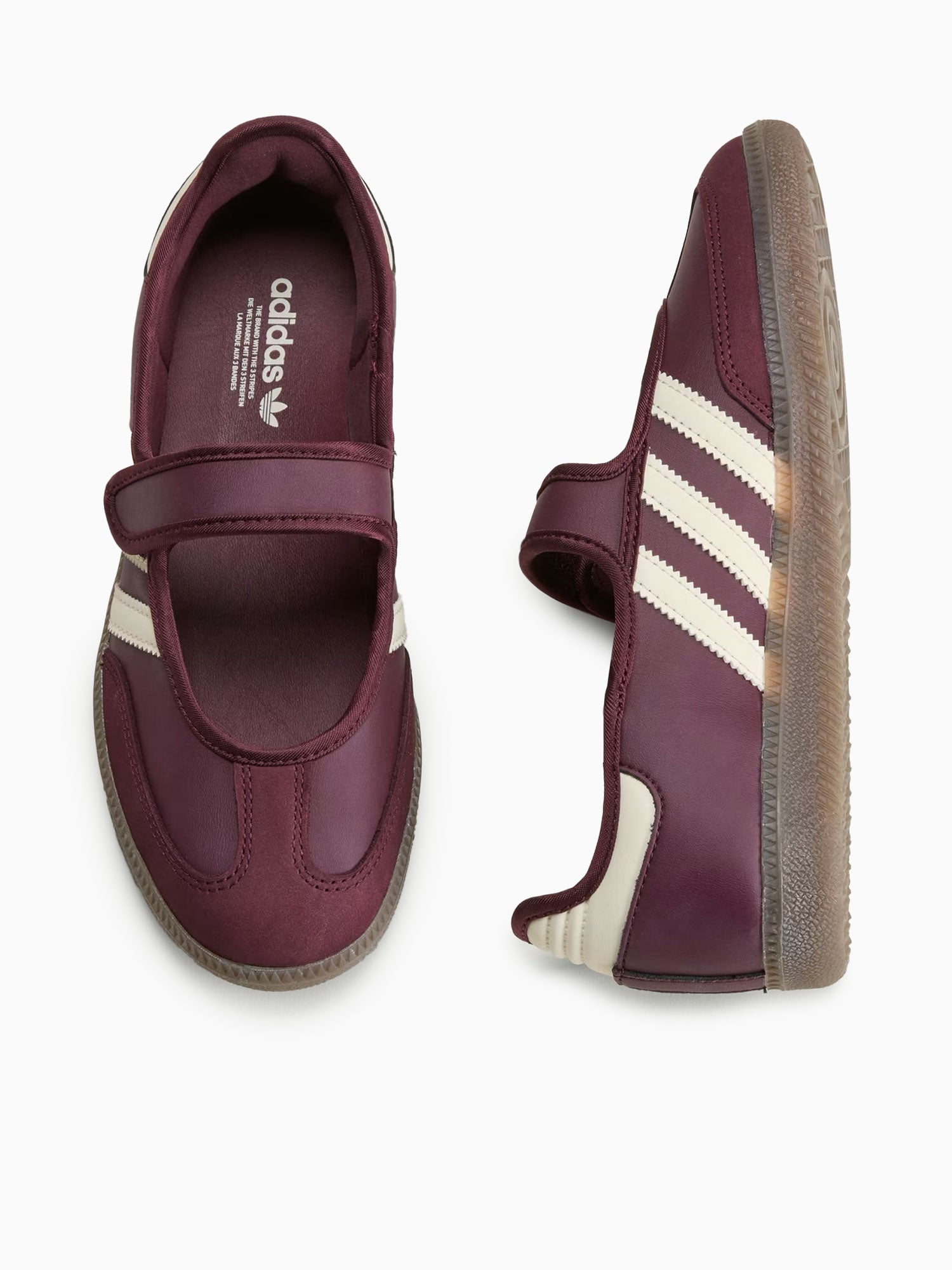 Samba Jane W Maroon Cream Wine / 5 / M