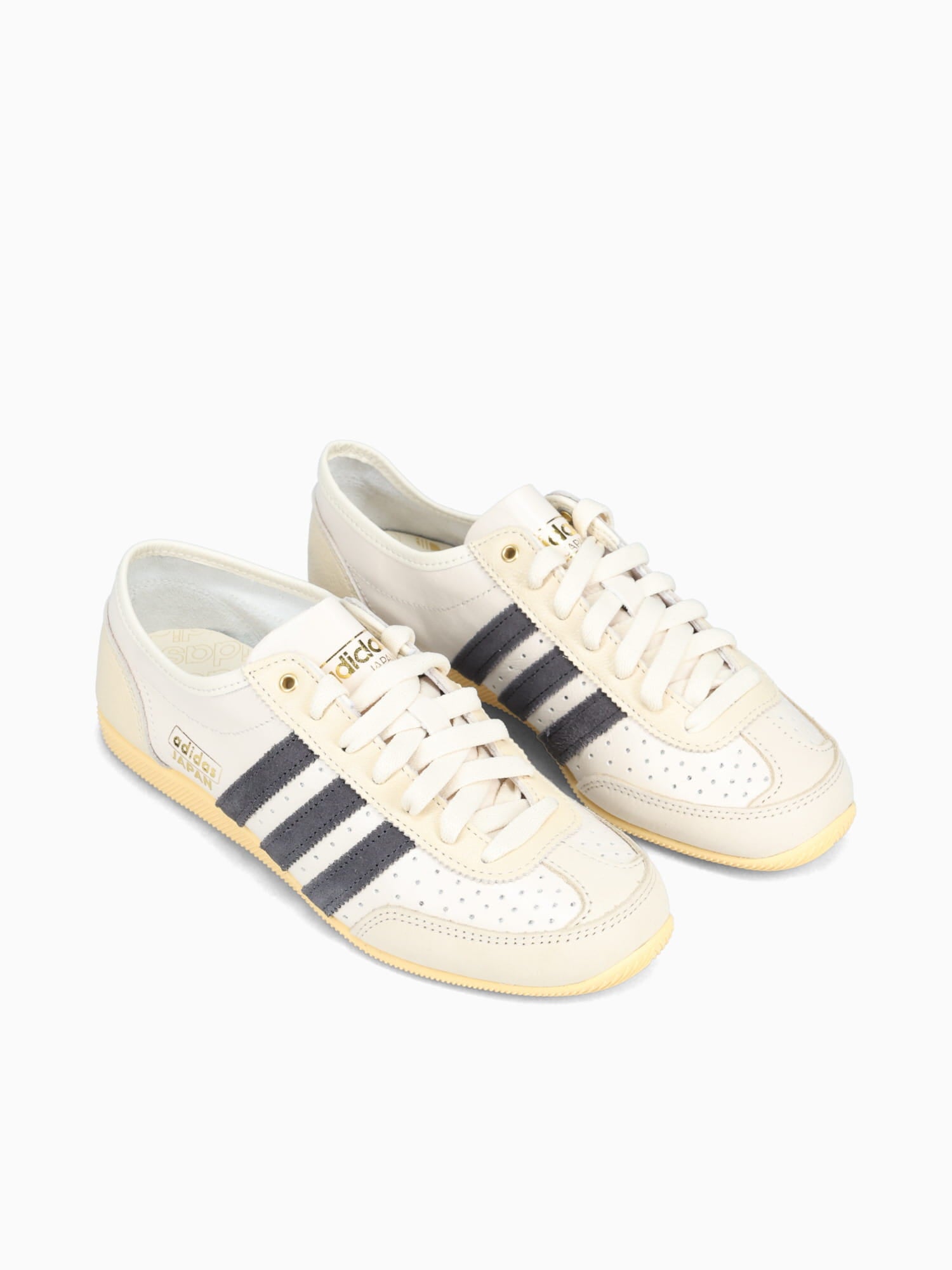 Japan Decon W Cream White Black leather White Pearl / 5 / M