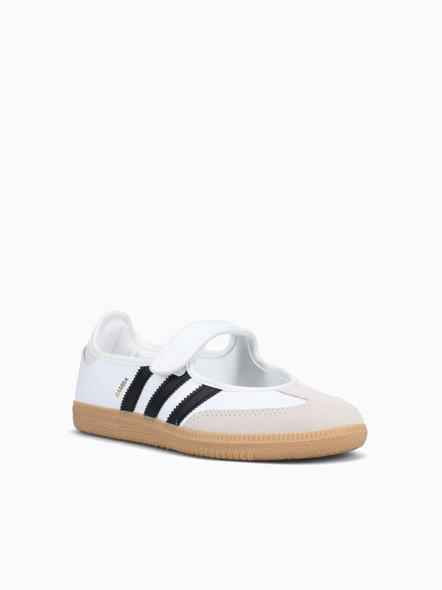 Samba Jane W White Black leather White / 5 / M