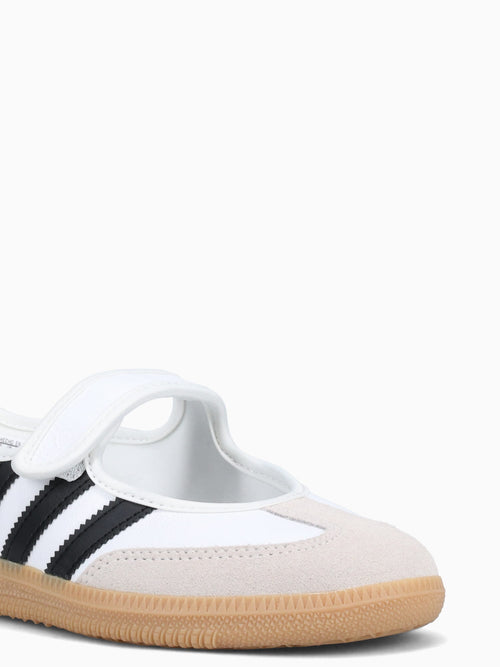 Samba Jane W White Black leather White / 5 / M