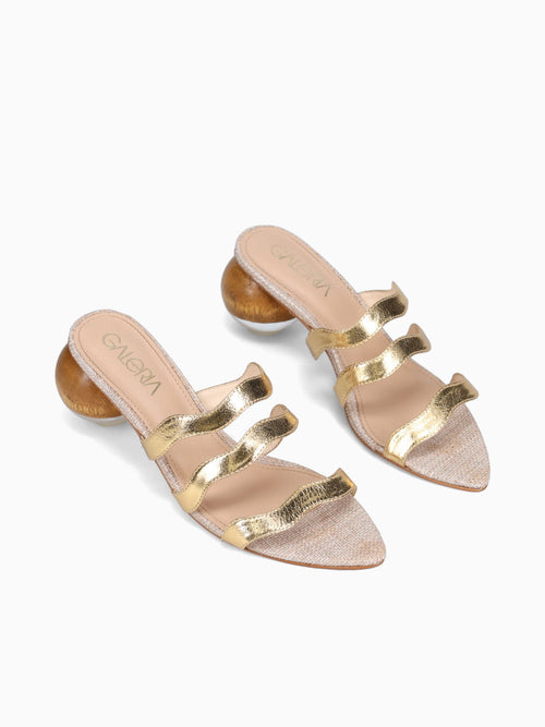 Chloe Ouro Metal Gold / 5 / M