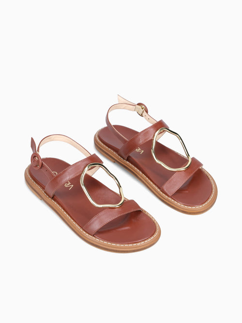 Esme Wood Napa Brown / 5 / M