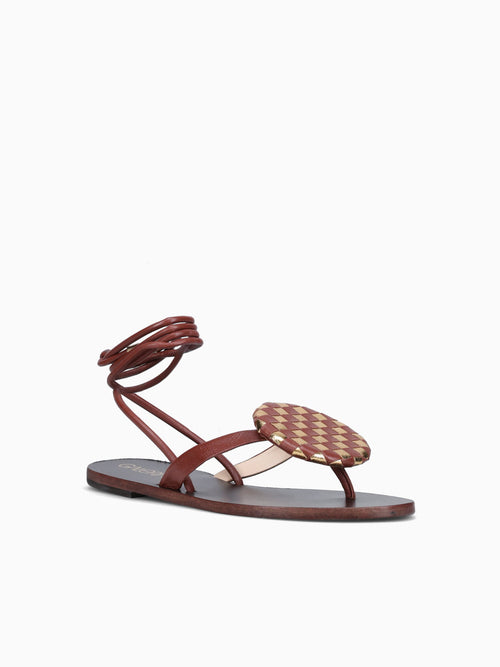 Solene Wood Napa Brown / 5 / M