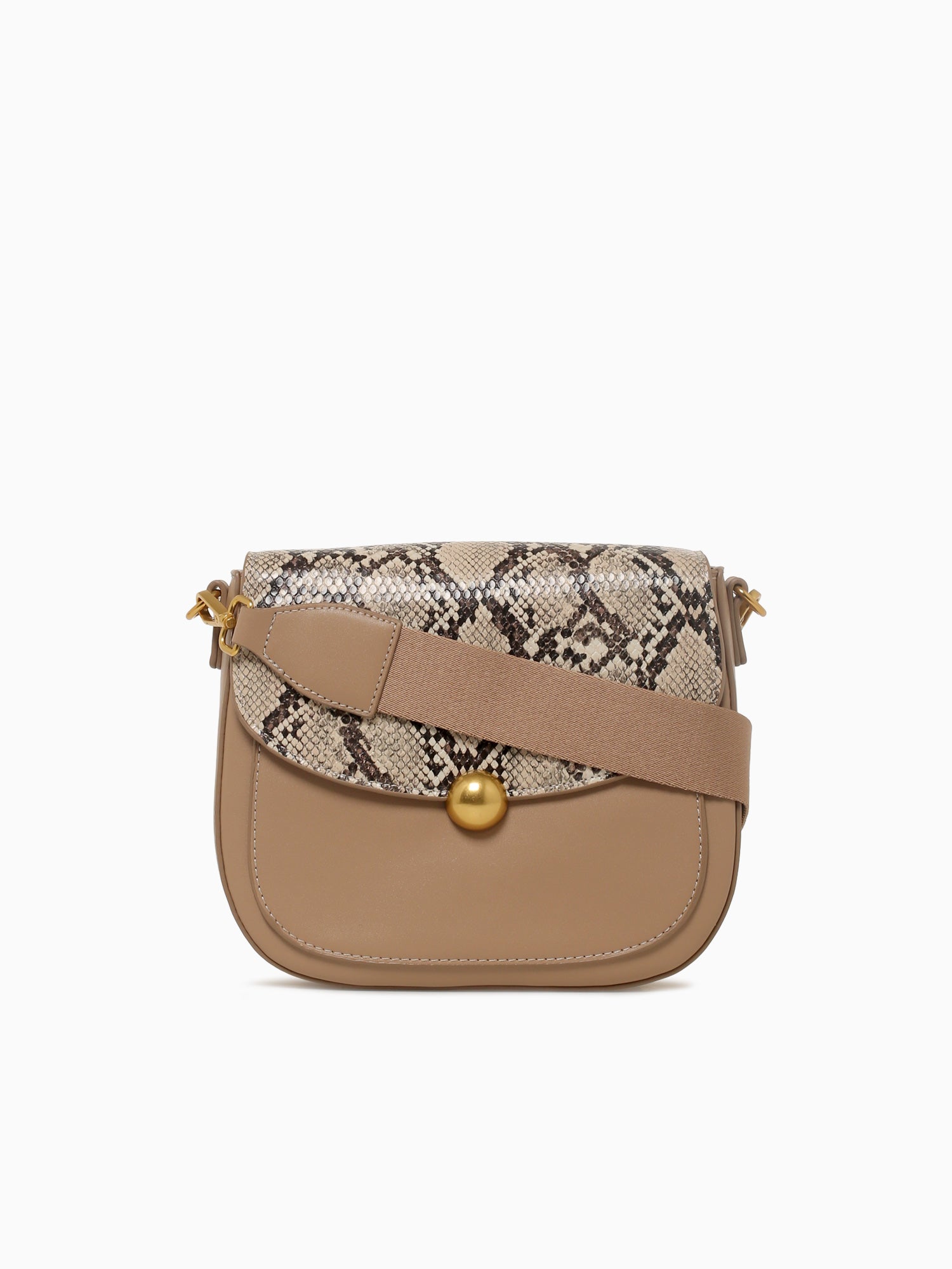 Very Crossbody Snake Taupe Taupe