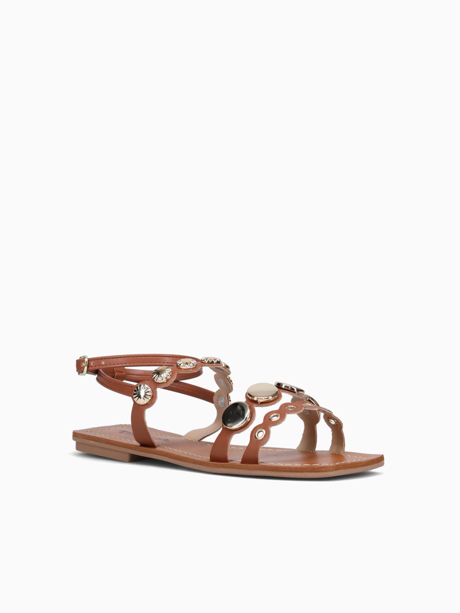 Josie Lynn Caramelo Ouro napa Tan / 5 / M