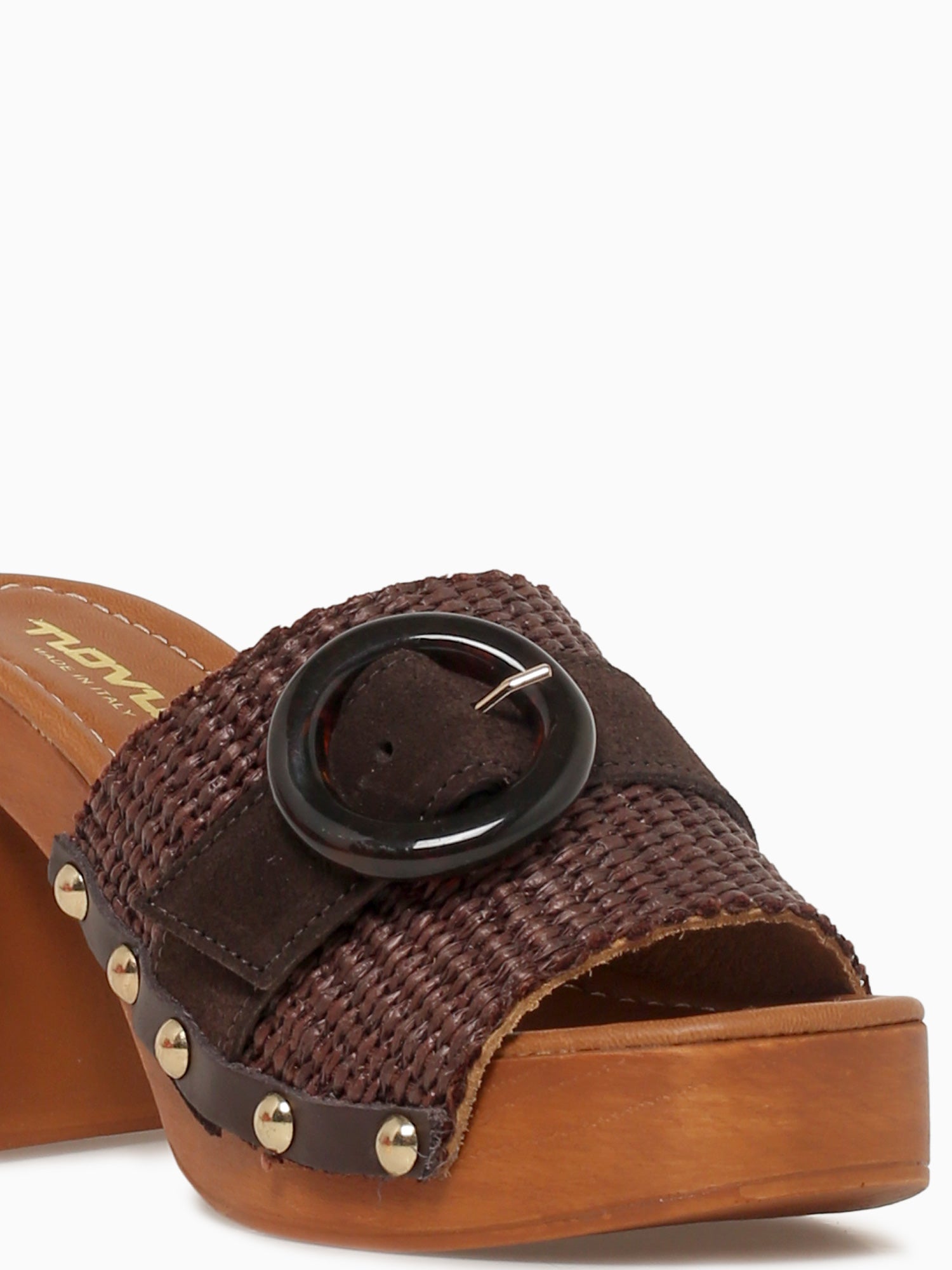 9420 Testa Di Moro Raffia Suede Brown / 36 / M
