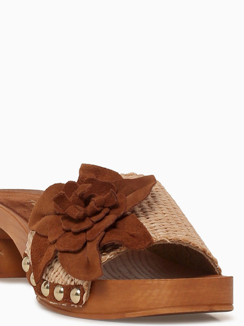 9459 Natural Cuoio raffia Suede Natural / 36 / M