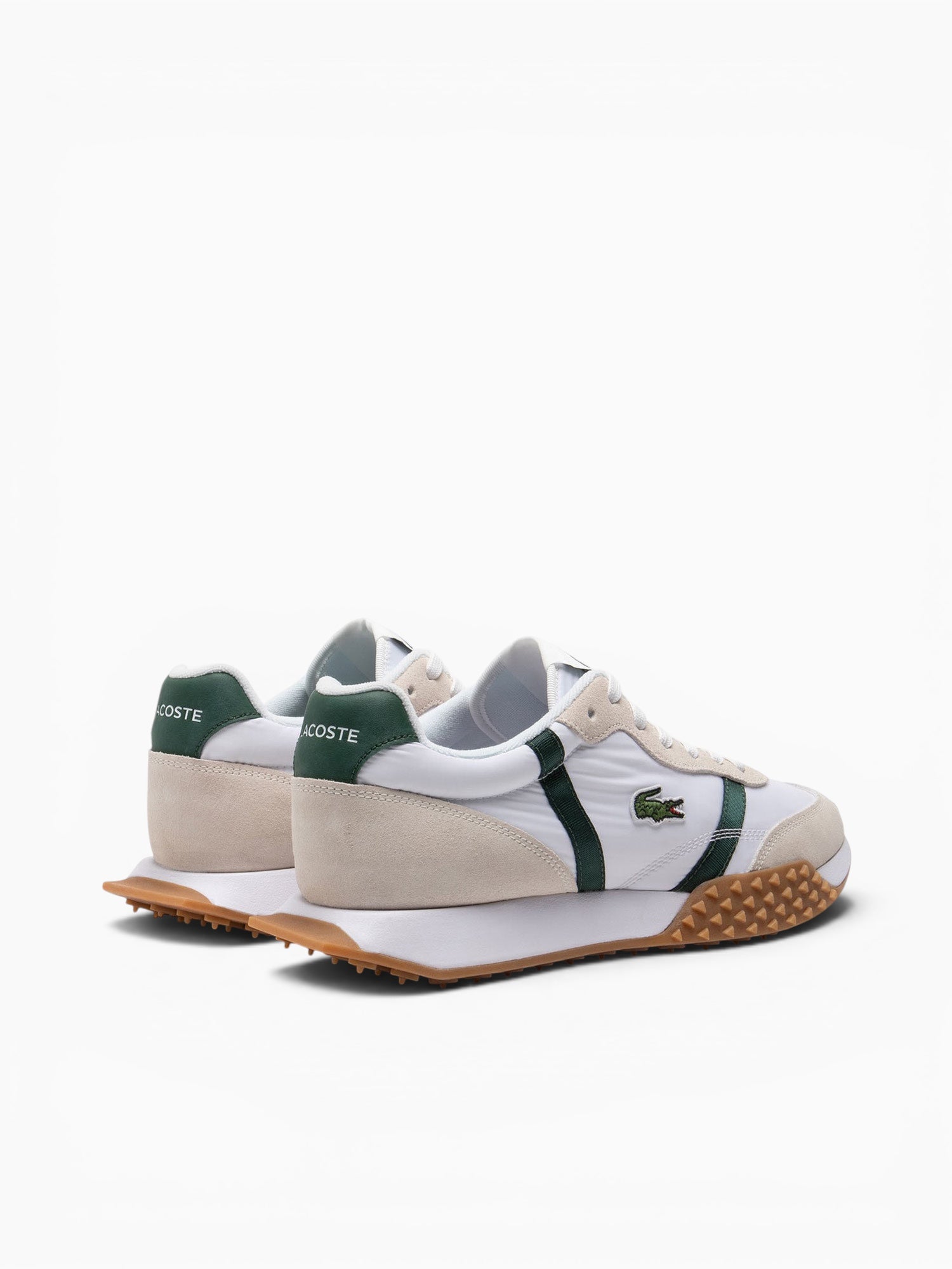Lspin Evo Wht Dk green sd Mesh