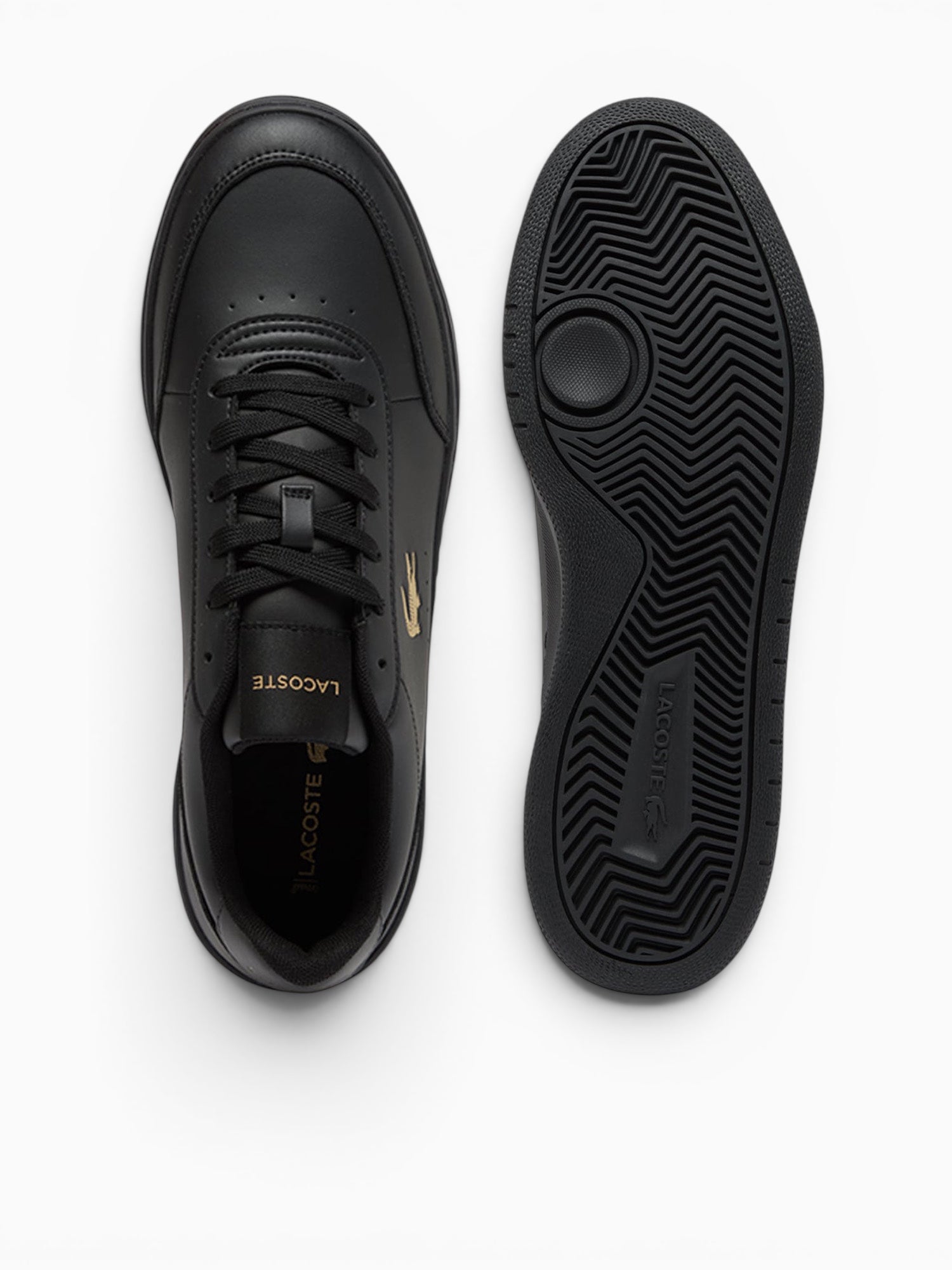 Court Pro Blk Gold leather Black / 7 / M